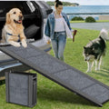 Dog Ramp for Car 63" L × 17" W, Pet Ramp for Truck Foldable by HerCcretawigge