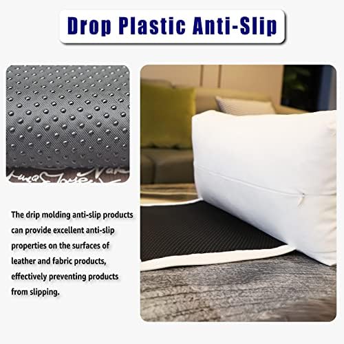 Velvet Recliner Headrest Pillow, Non-Slip Neck Support, Nature White - Image 3