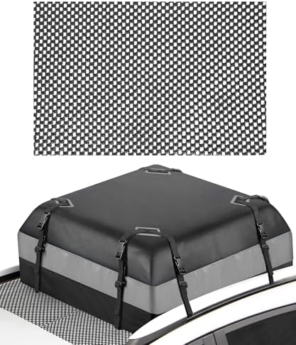 Roof Rack Pads, Car Accessories Universal 51"x43" Roof Cargo Bag Protective Mat by Unknown