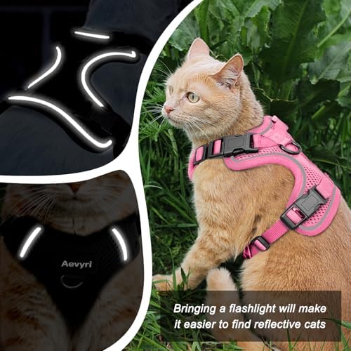 Cat Harness and Leash for Walking, The Upgrade Can be Adjusted in Four - Image 3