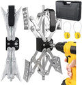 X-Shaped RV Stabilizer Wheel Chock Dual Axel RV Travel Trailer Camper Tire by Maxchock