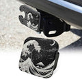 Trailer Hitch Cover 2 Inch Square Receiver Hitch Cover Rubber Tube Plug by Unknown