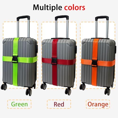 Polyhedron Luggage Straps for Suitcases Heavy Duty Adjustable - Image 5