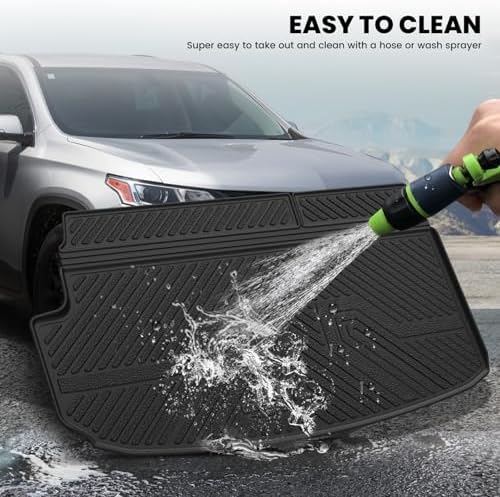 LASFIT Trunk Mat Backrest Mat for Chevy Traverse 2018-2023/Limited 2024 - Image 5