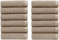 COTTON CRAFT Euro Spa Waffle Wash Cloth by COTTONCRAFT