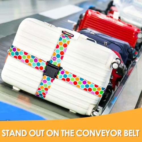 Gutsdoor Adjustable Travel Luggage Strap Suitcase Belt Travel Bag Accessories - Image 6