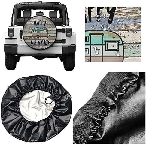 Happy Camper Spare Tire Cover Waterproof - Image 2