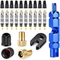 26 Pieces Presta Valve Core Repair Kit，Tubeless Valve&Presta Valve Caps；Valve by Unknown