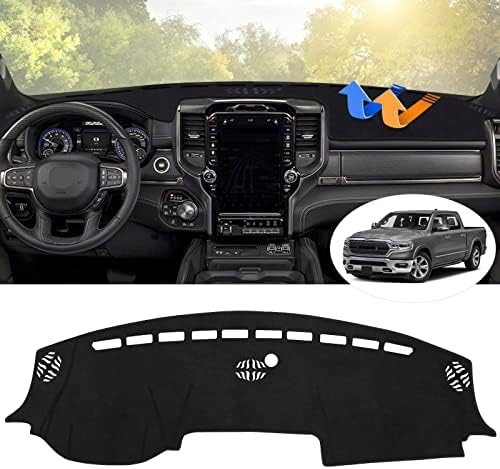 Autorder Dashboard Cover Mat for 2019-2023 2024 2025 2026 Dodge Ram 1500 2500 by Autorder