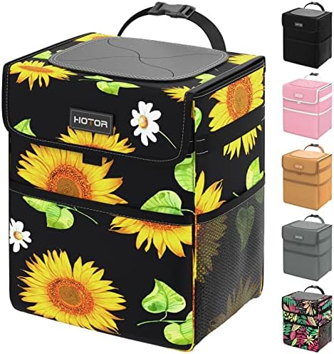 HOTOR Car Trash Can, Leak-Proof Car Organizer by HOTOR