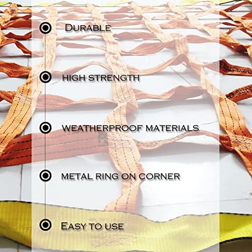 6' x 8' Heavy Duty Cargo Nets for Pickup Trucks - Image 4