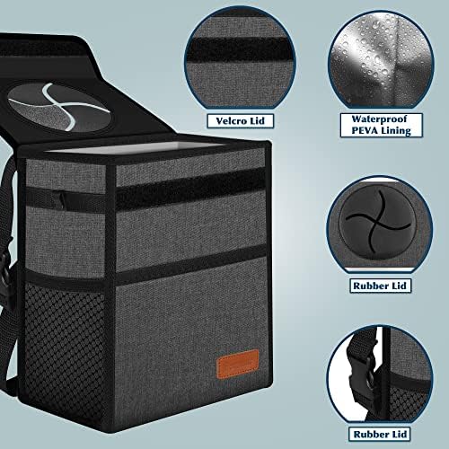 Leak Proof Car Trash Bag Waterproof Garbage Can - Image 5
