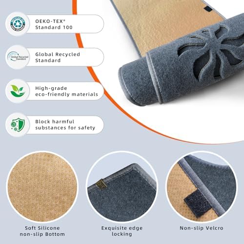 Dashboard Cover Dash Mat Fit for to-yota Sienna 2010-2004, Car Dash Board Mat - Image 3