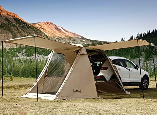 KAMPKEEPER SUV Car Tent, Tailgate Shade Awning Tent by KAMPKEEPER