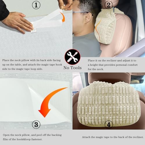 Headrest Memory Foam Pillow, Supportive Pillow - Image 7