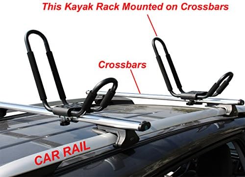 TMS Kayak Roof Racks for 2 Kayaks - Image 2