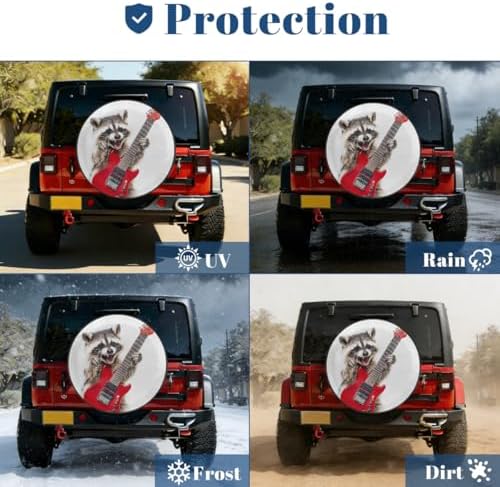 Raccoon Spare Tire Cover Waterproof Dust-Proof Spare Wheel Covers - Image 7
