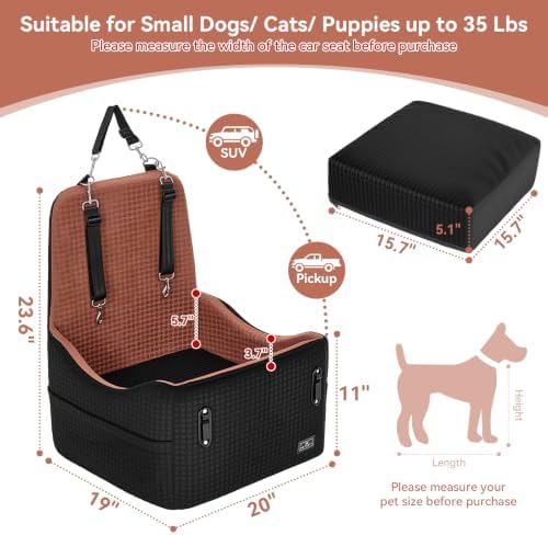PETSFIT Dog Booster Car Seat - Image 5
