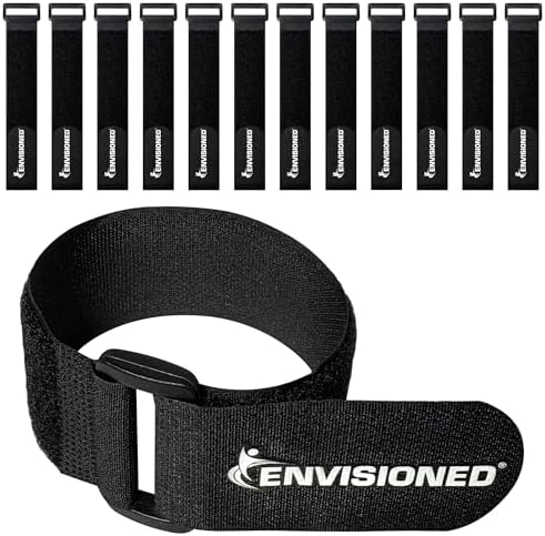 Reusable Cinch Straps 3/4" x 8" by ENVISIONED