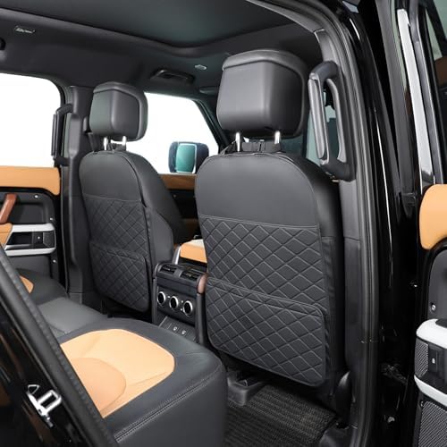TAIKOO Seat Back Protector, Shields Seat Backs From Kicks and Adds Storage - Image 2