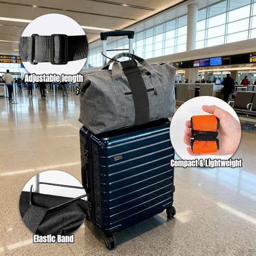 Luggage Straps for Suitcases，Multi-Use Strong Adjustable Luggage Connector - Image 3