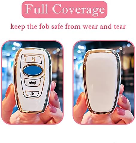 for Subaru Key Fob Cover with Keychain, - Image 3