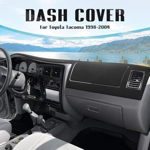 FIILINES Dash Cover for 1998-2002 2003 2004 Toyota Tacoma, Dashboard Mat for - Image 2