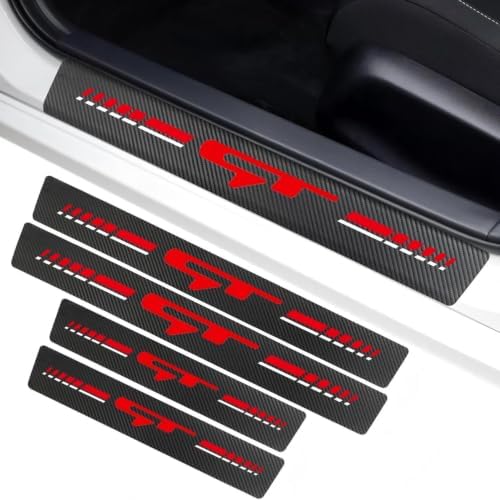 4-Pack Car Door Sill Guards Anti-Scratch Threshold Stickers by Unknown
