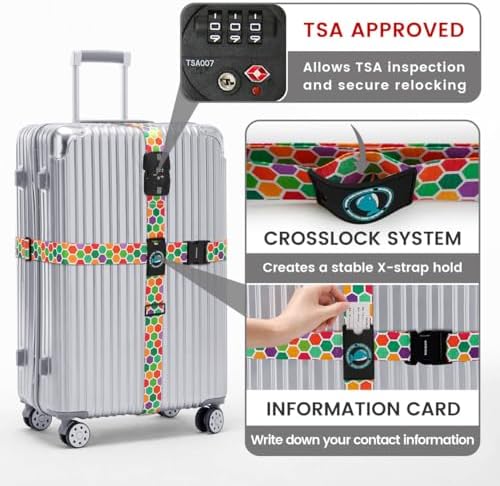 Travelkin Luggage Straps TSA Approved - Image 3