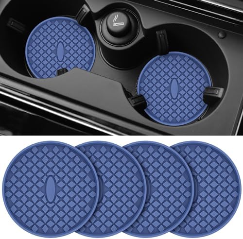 ME.FAN Car Cup Coasters Silicone Car Coasters/Cup Mats, Non-Slip Recessed Car by MEFAN
