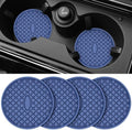 ME.FAN Car Cup Coasters Silicone Car Coasters/Cup Mats, Non-Slip Recessed Car by MEFAN