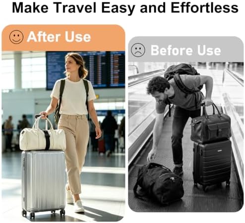 4 Pack Adjustable Luggage Connector Straps - Image 4