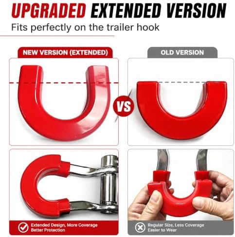 Tow Hook Covers for Silverado 1500 2007-2026 and GMC Sierra 1500 2007-2019 - Image 4