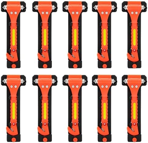 SINSEN Car Safety Hammer Set of 10 Emergency Escape Tool Auto Car Window Glass by SINSENCARHOME