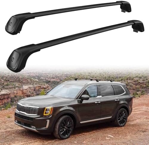330lbs Roof Rack Cross Bars Fit by Snailfly