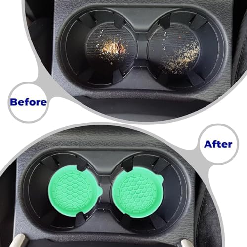 2 PCS Car Cup Coasters, Cup Holder Coaster - Image 5