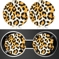 2 Pack Car Cup Holder Coaster, 2.63 inch Anti Slip Insert Absorbent Ceramic Car by Heainaiyoo
