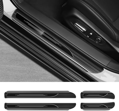 4 Pcs Door Sill Protector for Honda Accord 2018-2025 2026 Hybrid Accessories by Bercicci