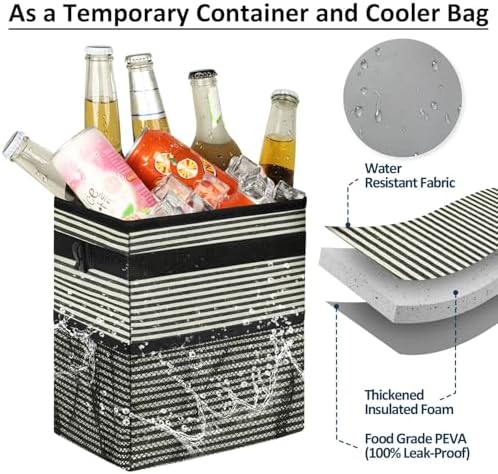 ELONGRIVER Leak Proof Car Trash Can - Image 4