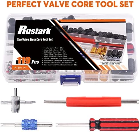 119Pc Valve Core Remover Tools - Image 7