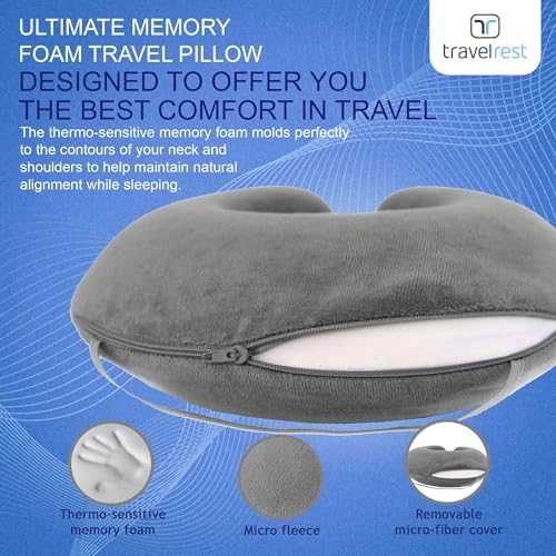 TRAVELREST Curl Neck Pillow Travel Essentials - Image 6