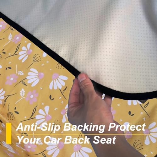 Back Seat Cover for Car Trucks Van SUV Jeep, Waterproof Rear Bench Towel Seat - Image 5