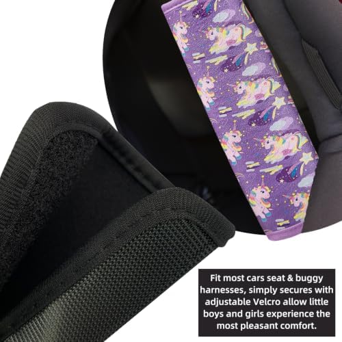 Seat Belt Cover for Kids, Seat Belt Pad for Boys Girls, Car Seat Straps - Image 3