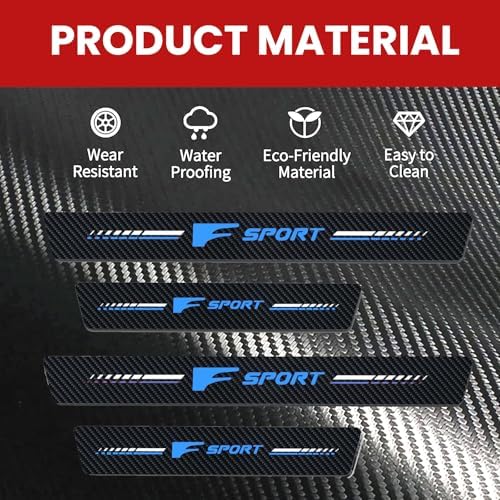 Door Sill Protector for F Sport Accessories Car Door Entry Guard Sill Protector - Image 3