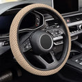 KAFEEK Elastic Stretch Steering Wheel Cover, Universal 15 Inch by KAFEEK