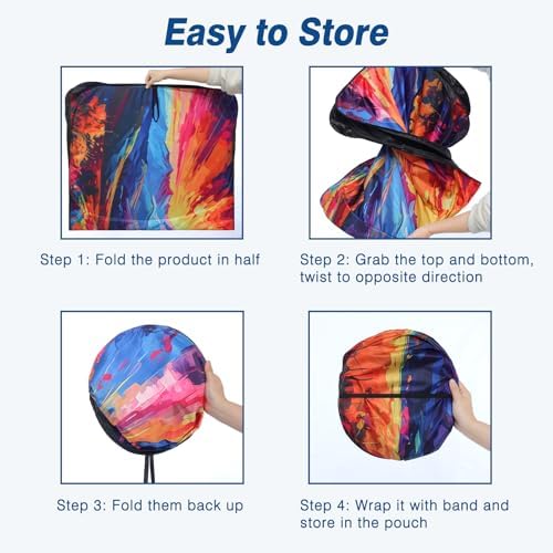 Car Windshield Sun Shade Reflective UV Foldable Front Sunshade - Image 6