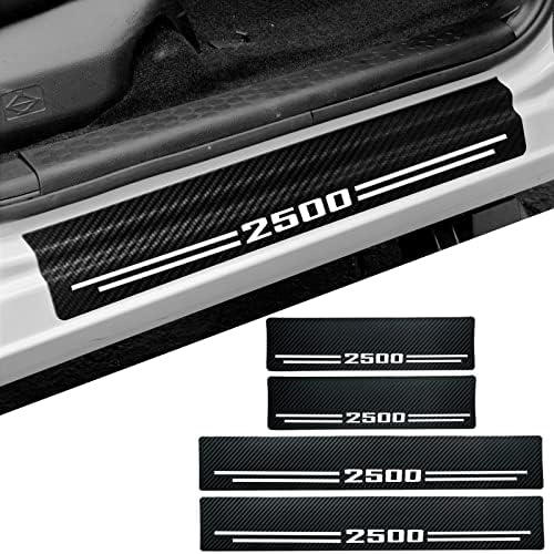Car Accessories Carbon Fiber Door Sill Scuff Plate Auto Door Entry Guard by Hong+HT