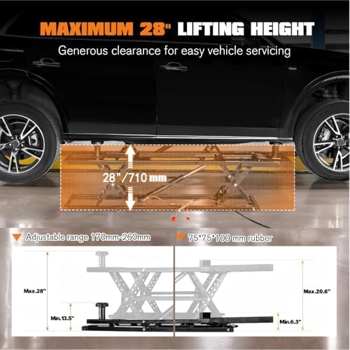 Albott 7000 LBS Portable Car Lift - Image 4