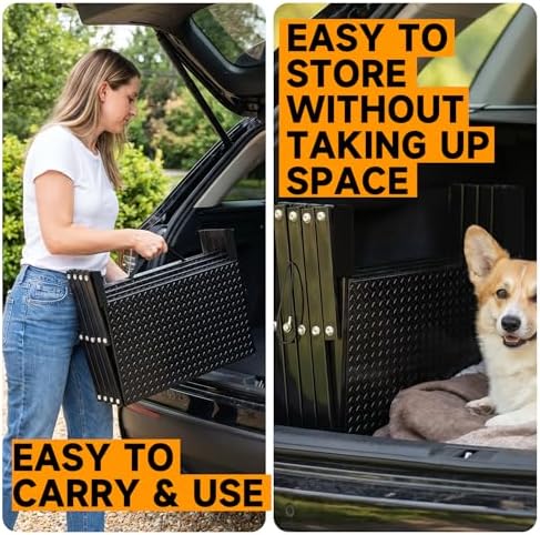 5-Step Dog Stairs for Car, Foldable Pet Steps for Large Dogs - Image 7