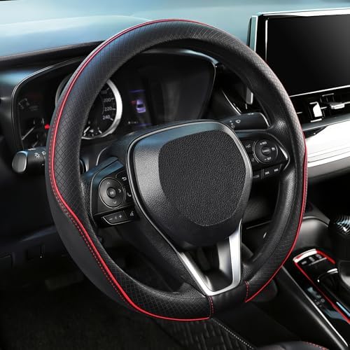 SEG Direct Steering Wheel Cover 14.5-15 inch Standard Size by SEGDirect